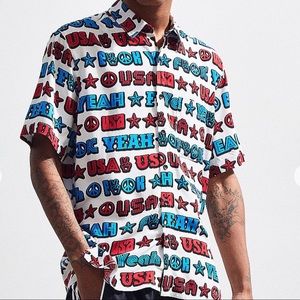 F-Yeah USA Button-Down